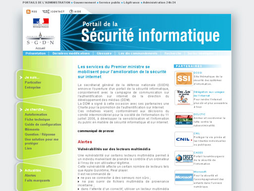 Le portail de la sécurité informatique