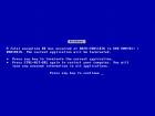 BSoD - Blue Screen of Death