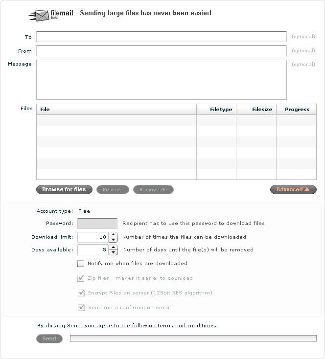 Filemail.com - Sending large files has never been easier!